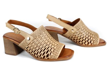 Pantofi casual dama din piele naturala cu imprimeu floral - model Luna