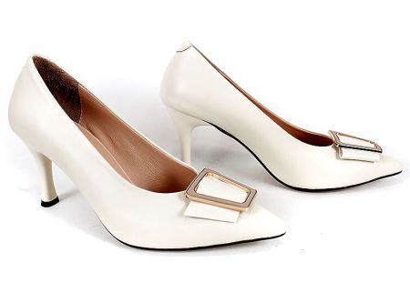 Pantofi damă Bella Luxe – piele naturală, toc subțire