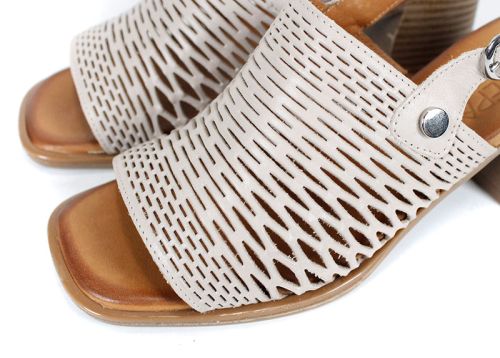 Pantofi casual dama din piele naturala cu imprimeu floral - model Luna