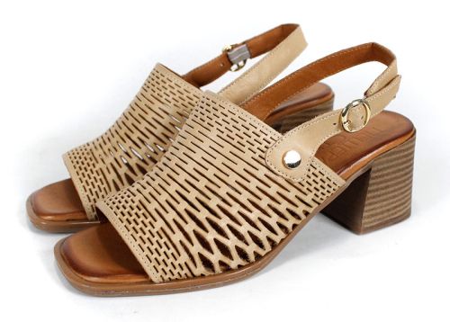 Pantofi casual dama din piele naturala cu imprimeu floral - model Luna