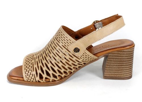 Pantofi casual dama din piele naturala cu imprimeu floral - model Luna