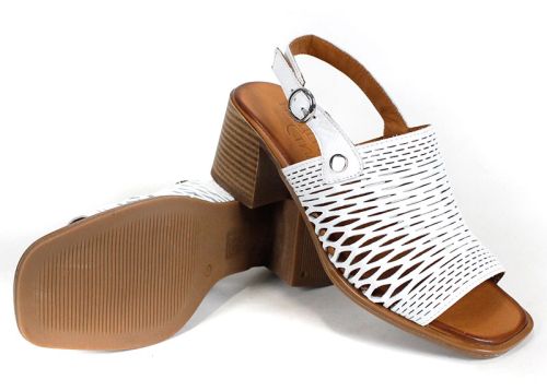 Pantofi casual dama din piele naturala cu imprimeu floral - model Luna