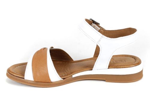 Pantofi casual dama din piele naturala cu imprimeu floral - model Luna
