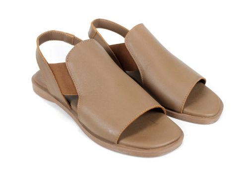 Penta Koko – Sandale damă din piele naturală, culoare cappuccino