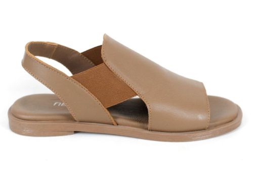 Penta Koko – Sandale damă din piele naturală, culoare cappuccino