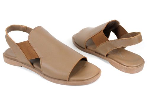 Penta Koko – Sandale damă din piele naturală, culoare cappuccino