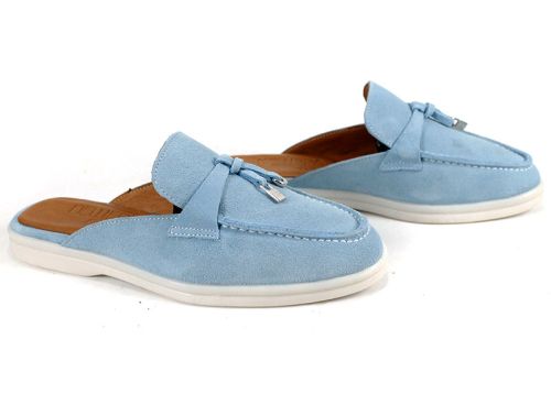Mocasini de dama in bej - model Mystica.