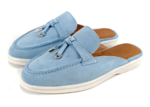 Mocasini de dama in bej - model Mystica.