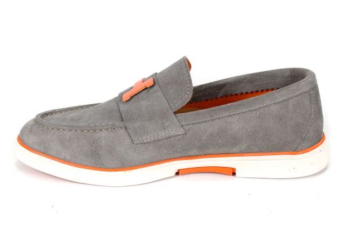 Tempo Vivo loafers piele întoarsă vizon bărbați