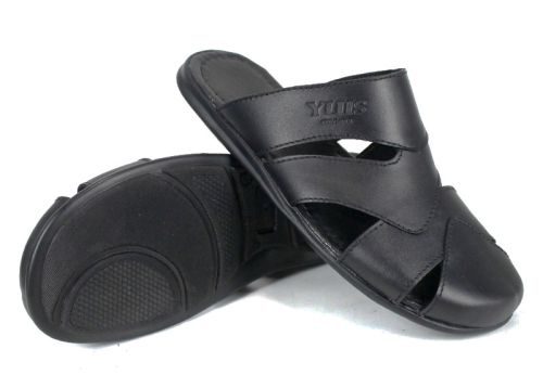 Castro Line papuci bărbătești piele neagră