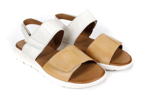 Silva Chiara – Sandale damă din piele naturală | Culoare cappuccino