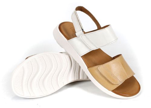 Silva Chiara – Sandale damă din piele naturală | Culoare cappuccino