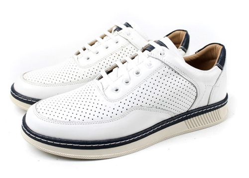 Pantofi casual barbatesti cu sireturi in bej - Model Carlos.