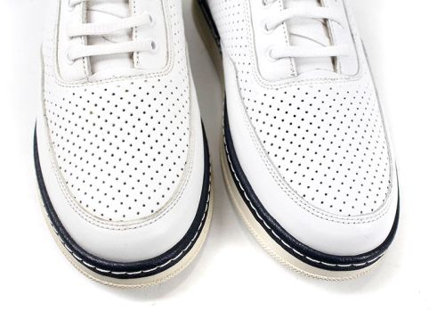 Pantofi casual barbatesti cu sireturi in bej - Model Carlos.