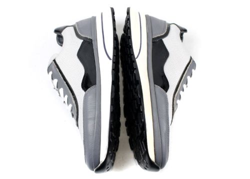Pantofi sport barbati gri - Model Dorian