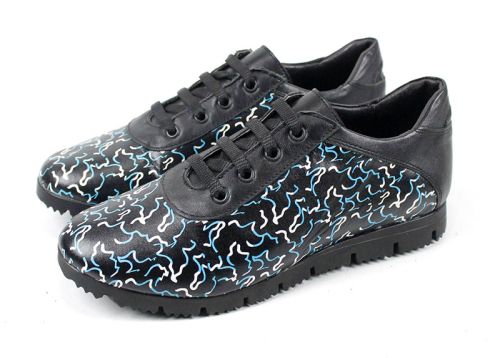 Mocasini pentru femei în negru - Model Carla.