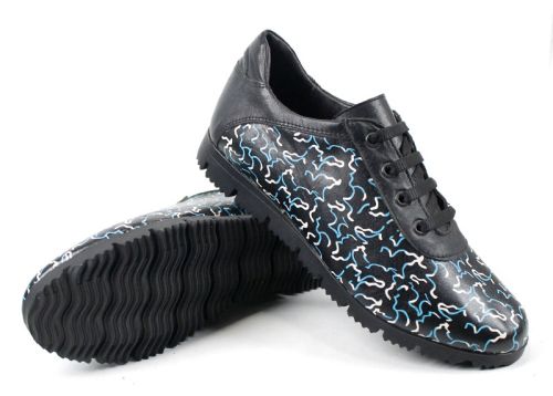 Mocasini pentru femei în negru - Model Carla.