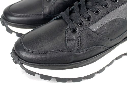 Pantofi sport bărbătești din piele naturală Verso Notte – confort și stil pentru fiecare zi