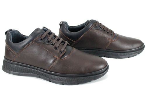 pantofi bărbătești Classic Comfort Walkers piele maro