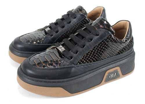 Pantofi damă Vita Elegante – colecție premium în negru