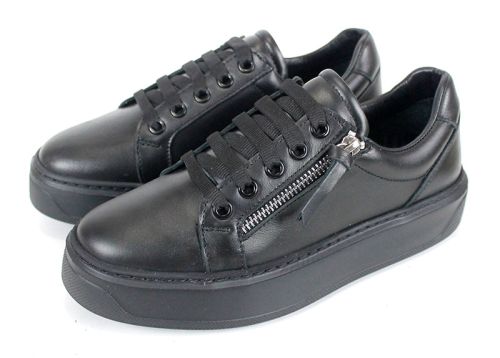 Pantofi damă Zippo Nero – stil casual cu accent modern