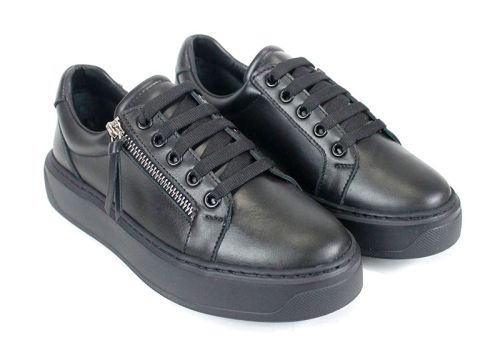 Pantofi damă Zippo Nero – stil casual cu accent modern