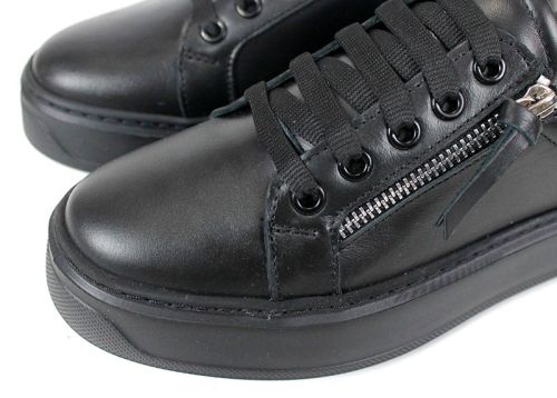 Pantofi damă Zippo Nero – stil casual cu accent modern