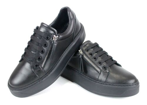 Pantofi damă Zippo Nero – stil casual cu accent modern