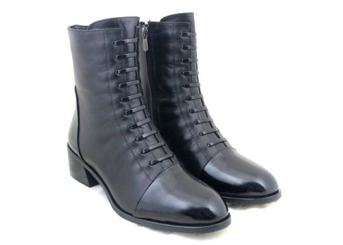 Stella Urbano - Mocasini de dama din piele naturala cu accente stilate