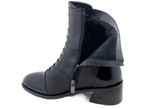 Stella Urbano - Mocasini de dama din piele naturala cu accente stilate