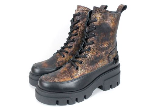 Stella Urbano - Mocasini de dama din piele naturala cu accente stilate