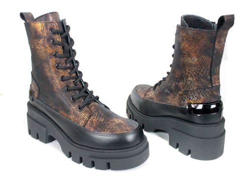 Stella Urbano - Mocasini de dama din piele naturala cu accente stilate