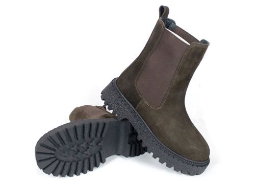 Stella Urbano - Mocasini de dama din piele naturala cu accente stilate