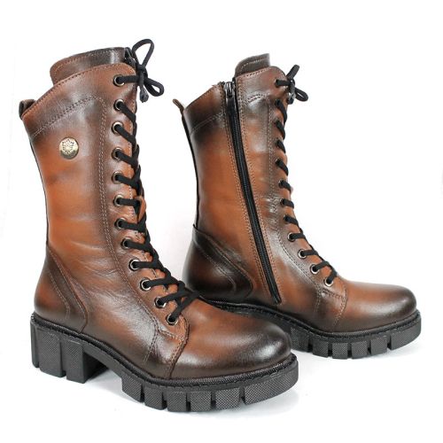 Stella Urbano - Mocasini de dama din piele naturala cu accente stilate