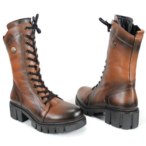 Stella Urbano - Mocasini de dama din piele naturala cu accente stilate