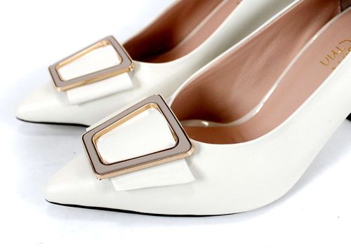 Pantofi damă Bella Luxe – piele naturală, toc subțire
