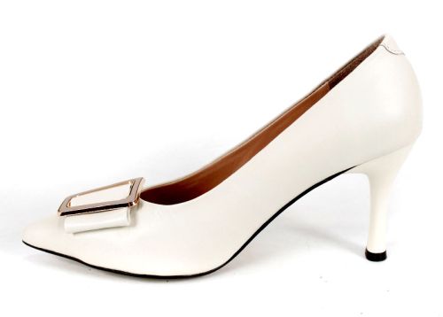 Pantofi damă Bella Luxe – piele naturală, toc subțire