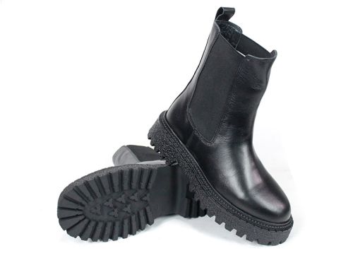 Stella Urbano - Mocasini de dama din piele naturala cu accente stilate