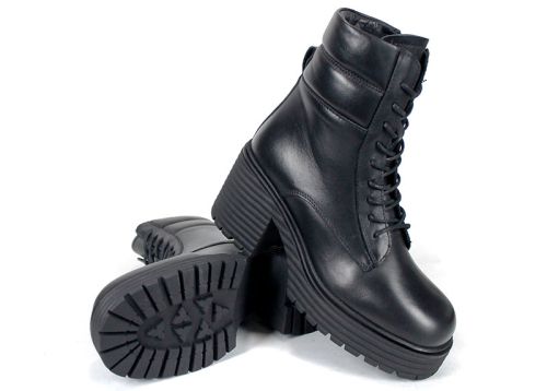 Stella Urbano - Mocasini de dama din piele naturala cu accente stilate