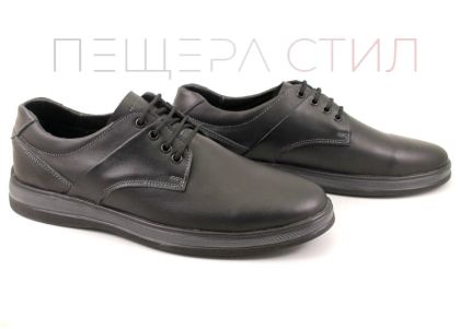 Pantofi casual barbatesti in negru - Model Steve