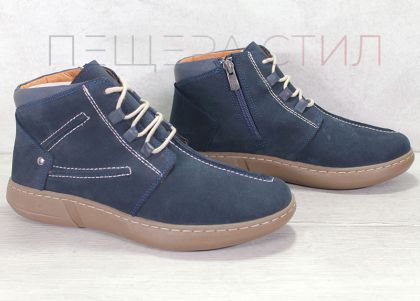 Clarks dama din nubuc natural in albastru - model Urban Elegance