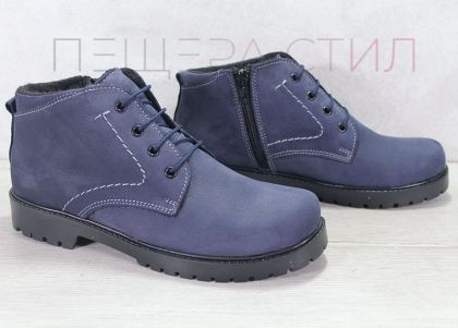 Clarks dama din nubuc natural in albastru - model Bleu Clair