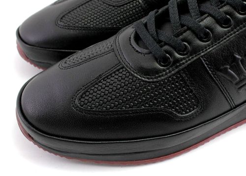 Pantofi barbati din piele in negru 1963 CH