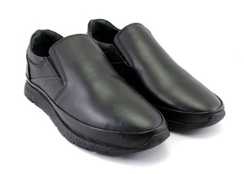 Pantofi casual pentru bărbați în negru 