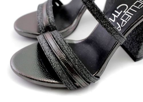 Sandale formale dama negru - Model Susan.