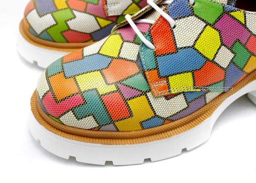 Pantofi dama multicolor - Model Benita.