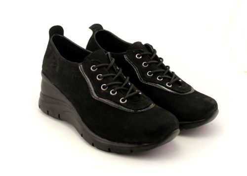 Pantofi casual dama negru - Model Jacinta.