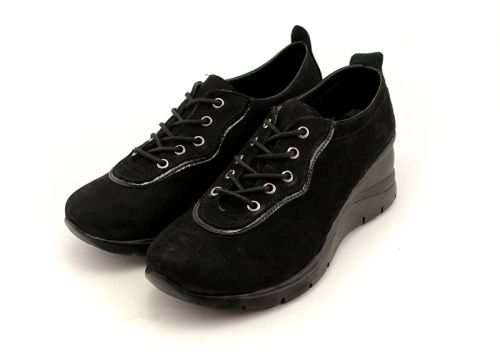 Pantofi casual dama negru - Model Jacinta.