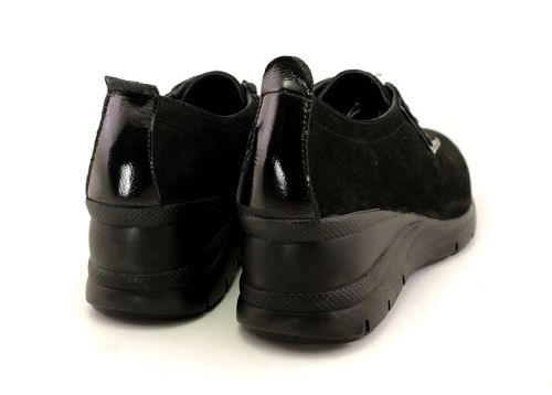 Pantofi casual dama negru - Model Jacinta.