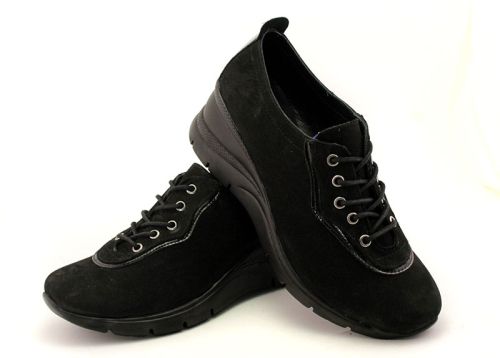 Pantofi casual dama negru - Model Jacinta.